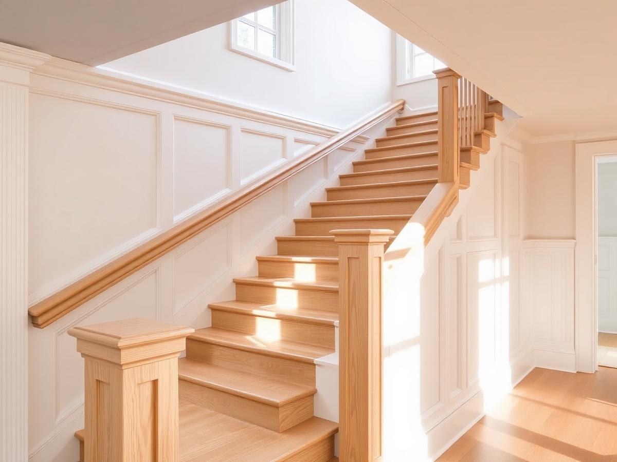 White Oak Stair & Trim